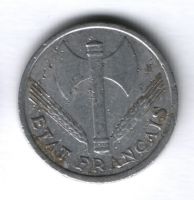 1 франк 1943 г. Франция