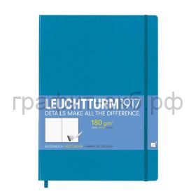 Альбом 22,5х31,5 Leuchtturm1917 для эскизов лазурный 96л.180 г/м2 349379