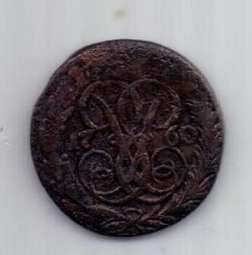 деньга 1760 г.