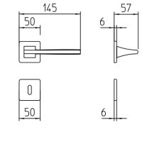 Ручка Mandelli 1031 Link  размеры