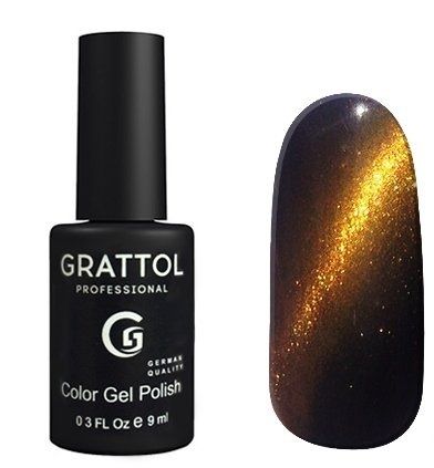 Grattol Color Gel Polish Crystal Gold GTR 001