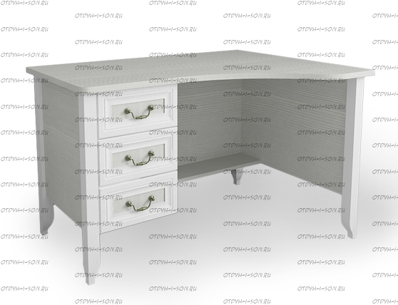 Стол письменный угловой Классика (120х90х75)