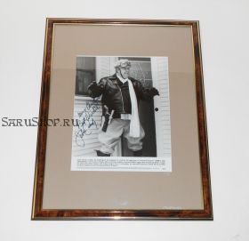 Автограф: Джон Кэнди. Вооружены и опасны. Фото 1986 года. Редкость