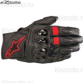 Перчатки Alpinestars Celer V2, Чёрно-красныe