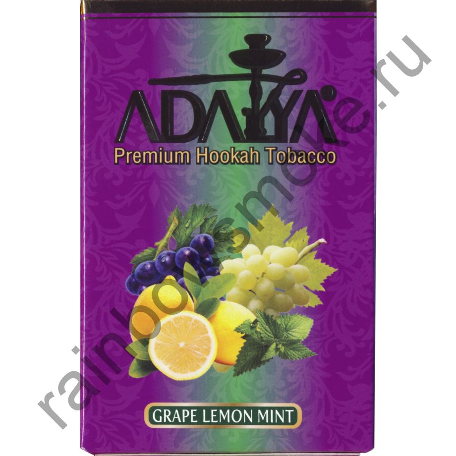 Adalya 50 гр - Grape-Mint-Lemon (Виноград с Лимоном и Мятой)