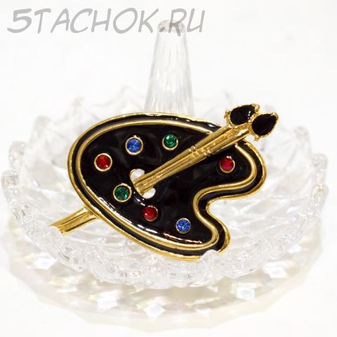 Брошь "Художественная палитра" (США)