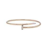 Браслет золотой "Гвоздь"