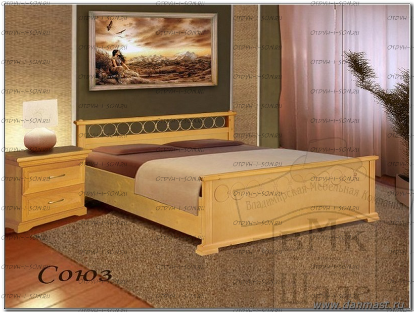 Кровать Союз (ВМК Шале)