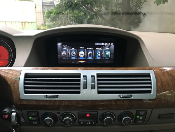 Radiola NAV-RDL-8207 монитор для BMW 7 серии E65/Е66 (2001-2009), Android 9,0  8,8"