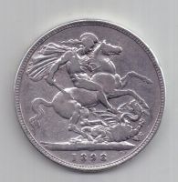 1 крона 1898 г. редкий год. Великобритания