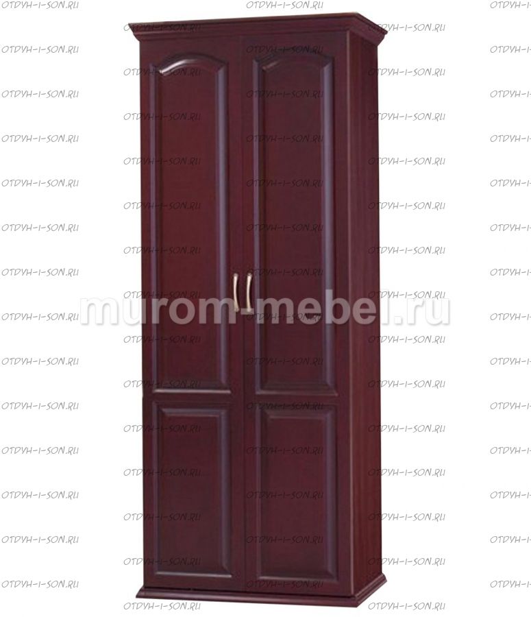 Шкаф 2-дверный Элегия (90х55х220)