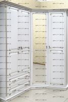 Шкаф угловой Оливия (180/135х55х240)