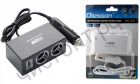 Разветвитель прикуривателя OLESSON 1522 (2 гнезда+USB) CarL
