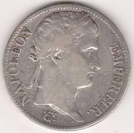 5 франков 1812 г. Франция