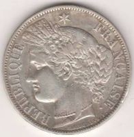 5 франков 1851 г. Франция