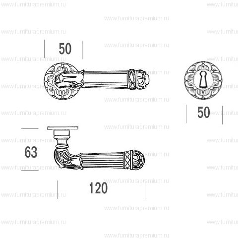 Ручка Salice Paolo Lille 3320