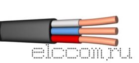 Кабель ВВГнг 3х2.5