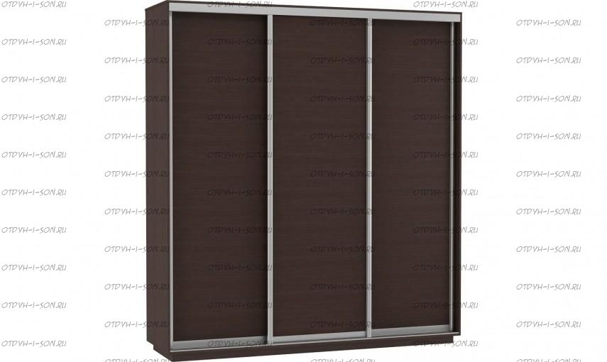 Шкаф-купе Экспресс Элемент трио, 3 двери, венге