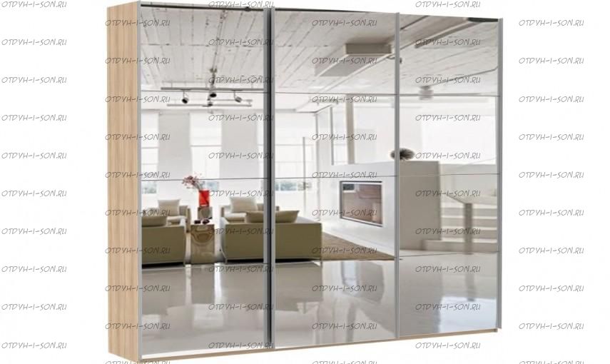 Шкаф-купе Эста, 3 двери, вариант 1