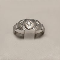 Кольцо серебряное