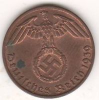 1 пфенниг 1939 В Германия