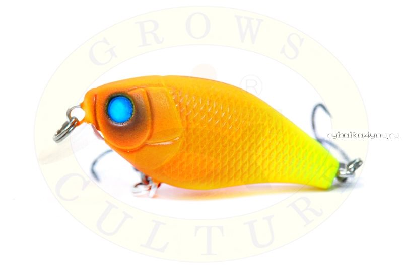 Воблер Grows Culture Chubby GC-1185 38мм / 4 гр / Заглубление: 0,6 - 1м / цвет:  Q10