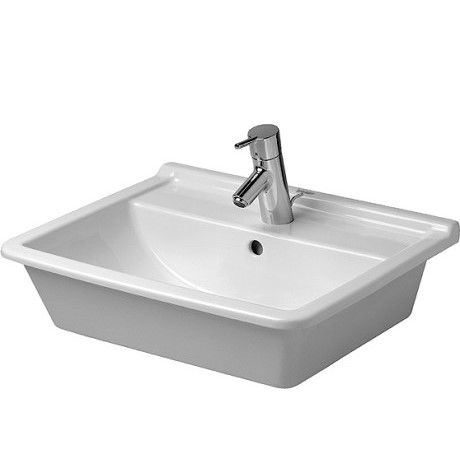 Раковина Duravit Starck 3 встраиваемая 56х46,5 030256 схема 4