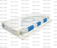 Матрас Effect S1000 (многозональный) Mr.Mattress + подушка