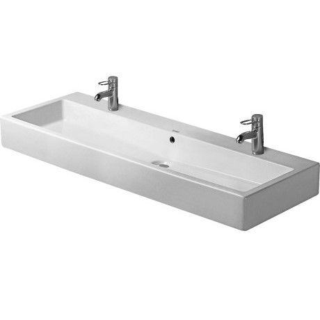 Раковина Duravit Vero двойная накладная 120х47 045412