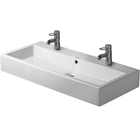 Раковина Duravit Vero двойная накладная 100х47 045410