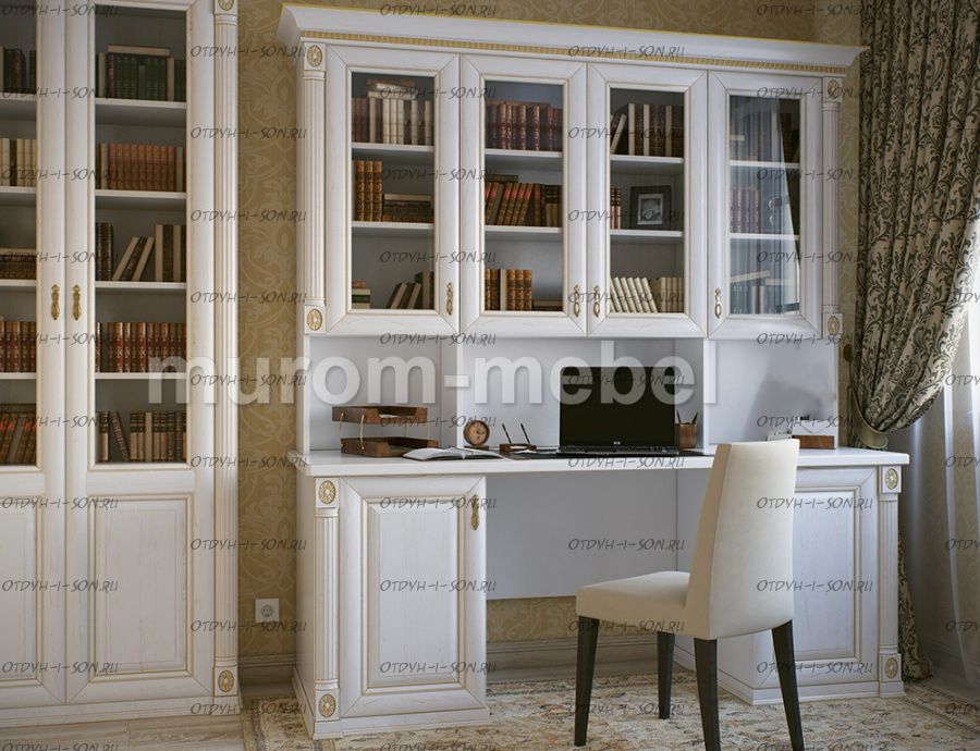 Стол письменный с надстройкой Пальма (195/205х72х229)