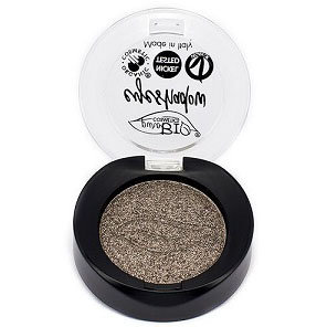 PuroBio - Тени в палетке (19 глубокий серый) мерцающие / Eyeshadows