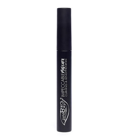 PuroBio - Тушь для ресниц удлиняющая (синяя) 7 мл / MASCARA blue - Impeccable – curving and extending