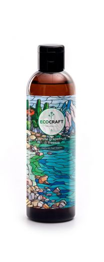 Ecocraft - Бальзам "Биоламинирование и суперблеск" "White grapefruit and freesia" Белый грейпфрут и фрезия 250 мл