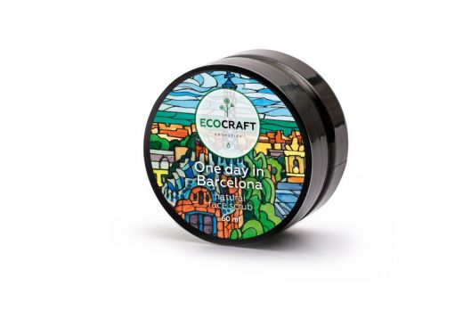 Ecocraft - Скраб для лица для зрелой кожи "One day in Barcelona" Один день в Барселоне 60 мл