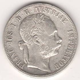 1 флорин 1887 г. Австрия