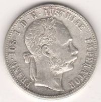 1 флорин 1887 г. Австрия