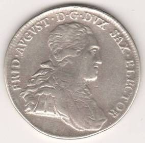 1 талер 1798 г. Саксония