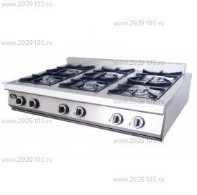 Плита газовая Ф6ЖТЛПГ (настольная)