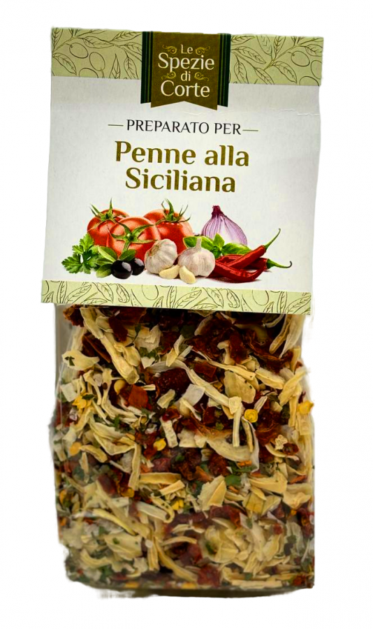 Специи для пенне по-сицилийски 50 г, La Corte d'Italia. Le spezie per penne alla Siciliana 50 g