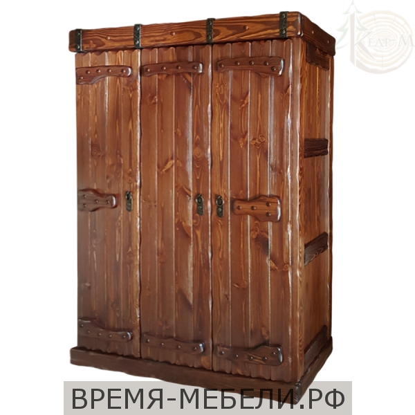 Шкаф платяной "Добрыня" трехстворчатый