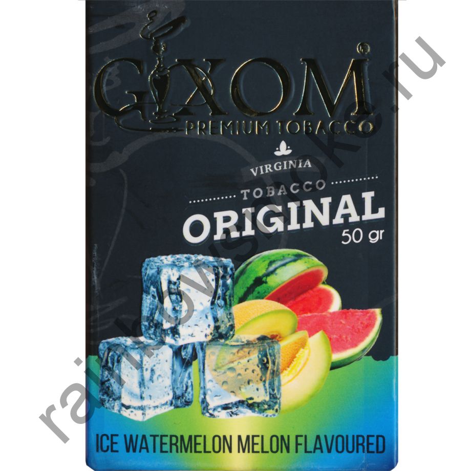 Gixom Original series 50 гр - Ice Watermelon Melon (Ледяной Арбуз Дыня)