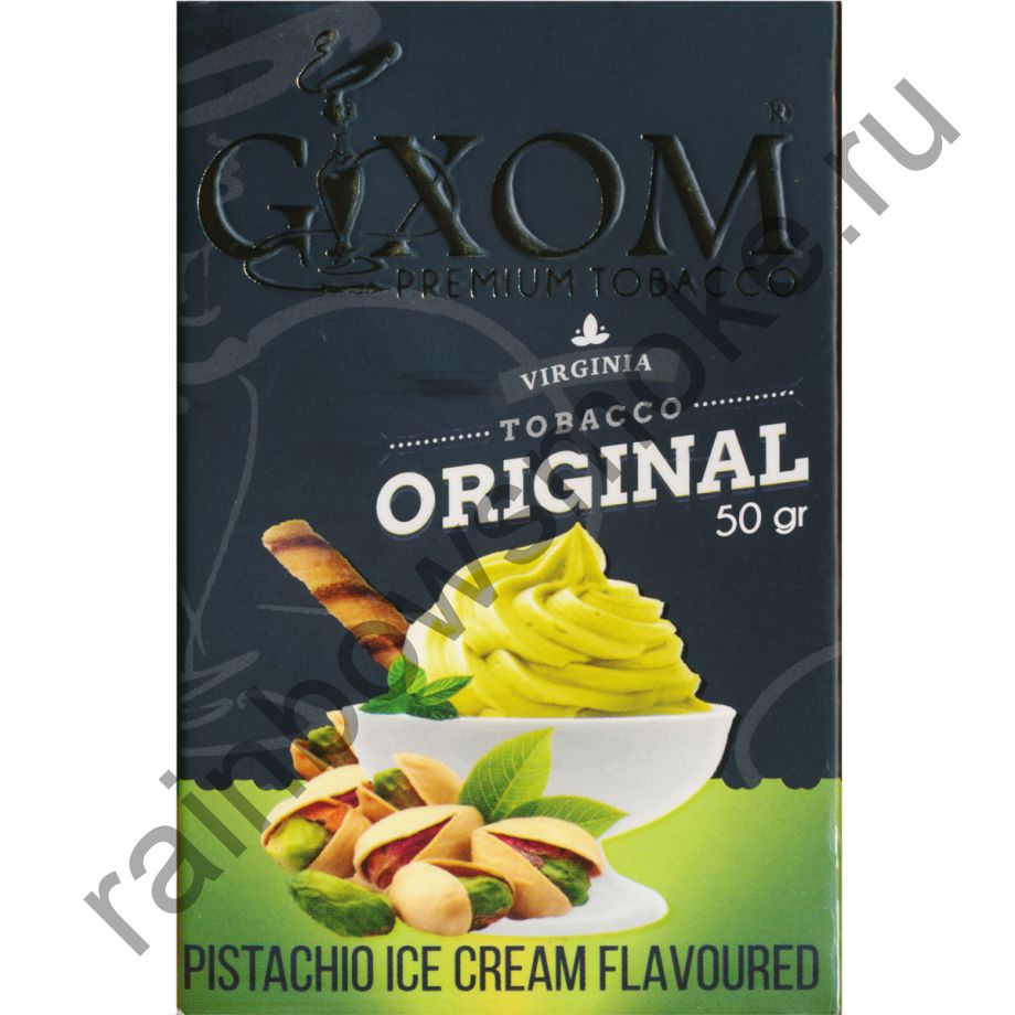 Gixom Original series 50 гр - Pistachio Ice Cream (Фисташковое Мороженое)