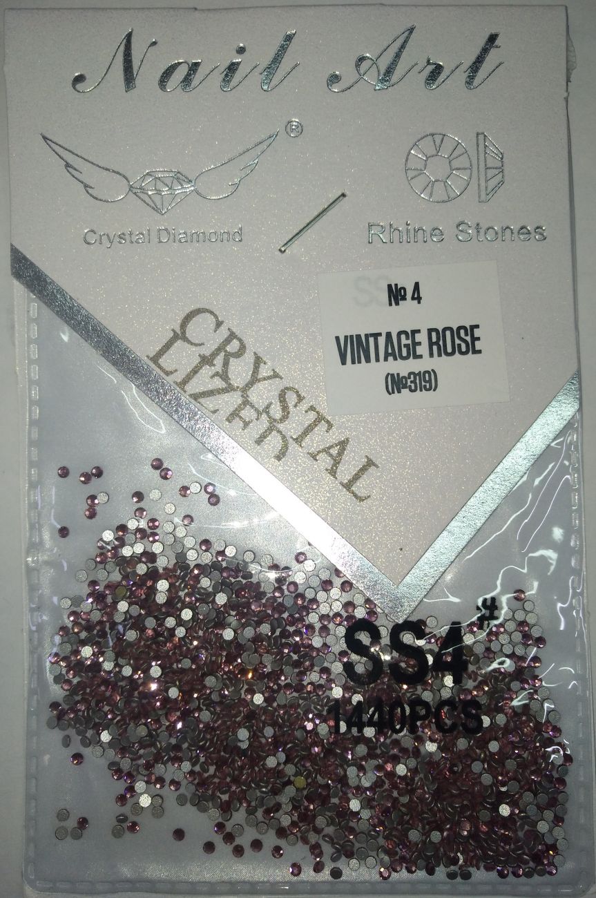 Стразы Nail Art SS4 VINTAGE ROSE (№319) 1440 шт