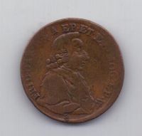 1 крейцер 1795 года Майнц Германия