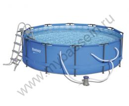 Бассейн Bestway 4,57х1,22 м с картриджным фильтром