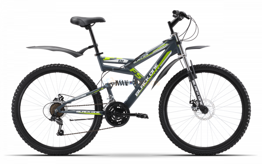 Велосипед двухподвес Black One Hooligan FS 26 D (2019)