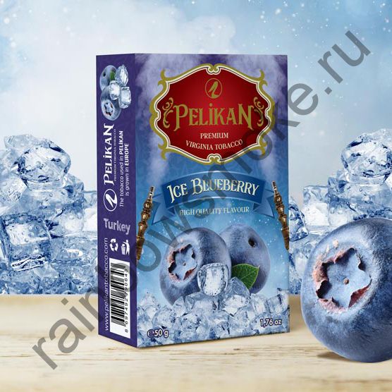 Pelikan 50 гр - Ice Blueberry (Ледяная Черника)