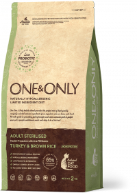 ONE & ONLY Sterilised Индейка с Рисом