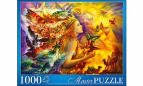 Masterpuzzle. ПАЗЛЫ 1000 элементов. НАДЕЖДА СТРЕЛКИНА. ФАНТАСТИЧЕСКИЙ МИР (арт. МГМП1000-6921)